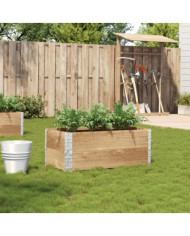 Jardinière 100x50 cm bois de pin massif | Mobilier & Déco