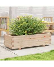 Jardinière 90x40x26,5 cm bois de pin massif | Mobilier & Déco