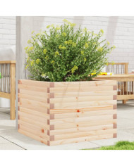 Jardinière 60x60x45,5 cm bois de pin massif | Mobilier & Déco