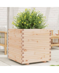 Jardinière 70x70x72 cm bois de pin massif | Mobilier & Déco