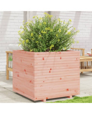 Jardinière 80x80x72 cm bois massif douglas | Mobilier & Déco