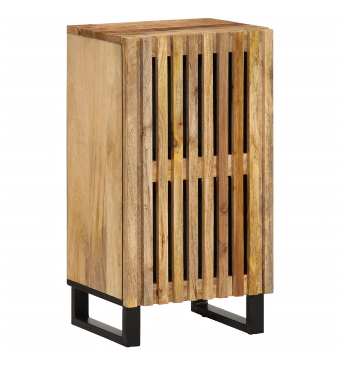 Buffet 40x34x75 cm bois de manguier massif brut | Mobilier & Déco