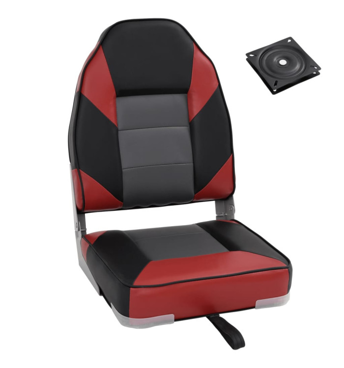 Ensemble de sièges de bateau pliables lot de 2 dossier haut | Mobilier & Déco