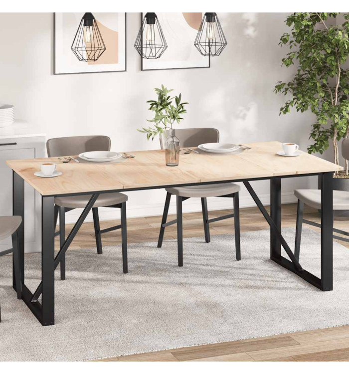 Dessus de table 4 pcs 90x45x1,7cm rectangulaire bois pin massif | Mobilier & Déco