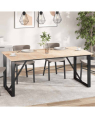 Dessus de table 4 pcs 90x45x1,7cm rectangulaire bois pin massif | Mobilier & Déco