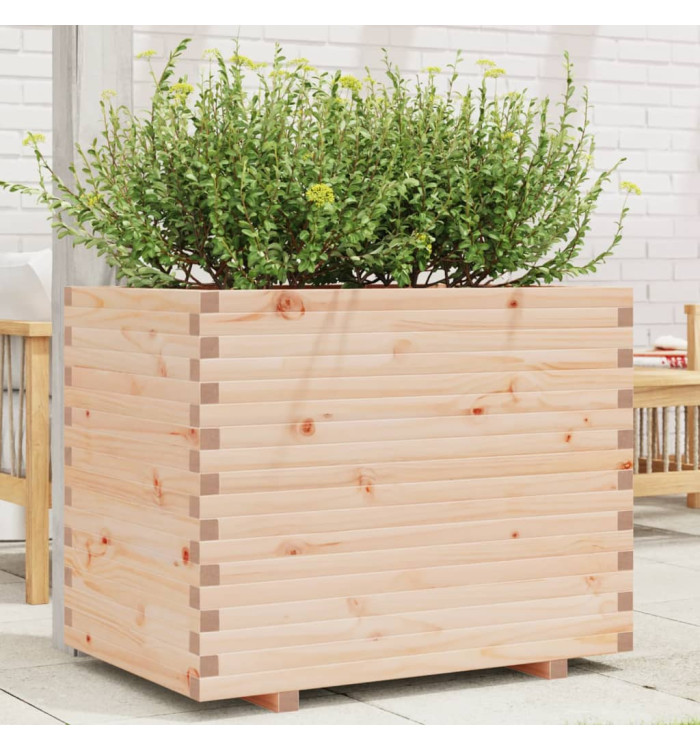 Jardinière 90x60x72,5 cm bois de pin massif | Mobilier & Déco