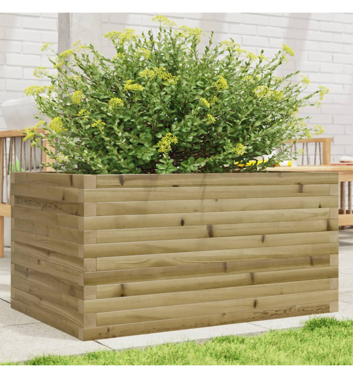 Jardinière 90x60x46 cm bois de pin imprégné | Mobilier & Déco