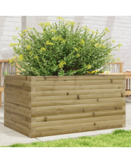 Jardinière 90x60x46 cm bois de pin imprégné | Mobilier & Déco