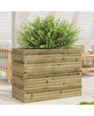 Jardinière 90x40x68,5 cm bois de pin imprégné | Mobilier & Déco