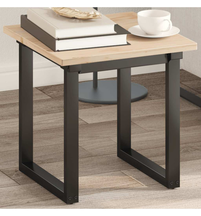 Dessus de table 40x40x1,7 cm carré bois de pin massif | Mobilier & Déco