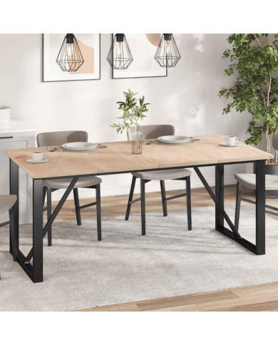 Dessus de table 4 pcs 90x45x2,5cm rectangulaire bois pin massif | Mobilier & Déco
