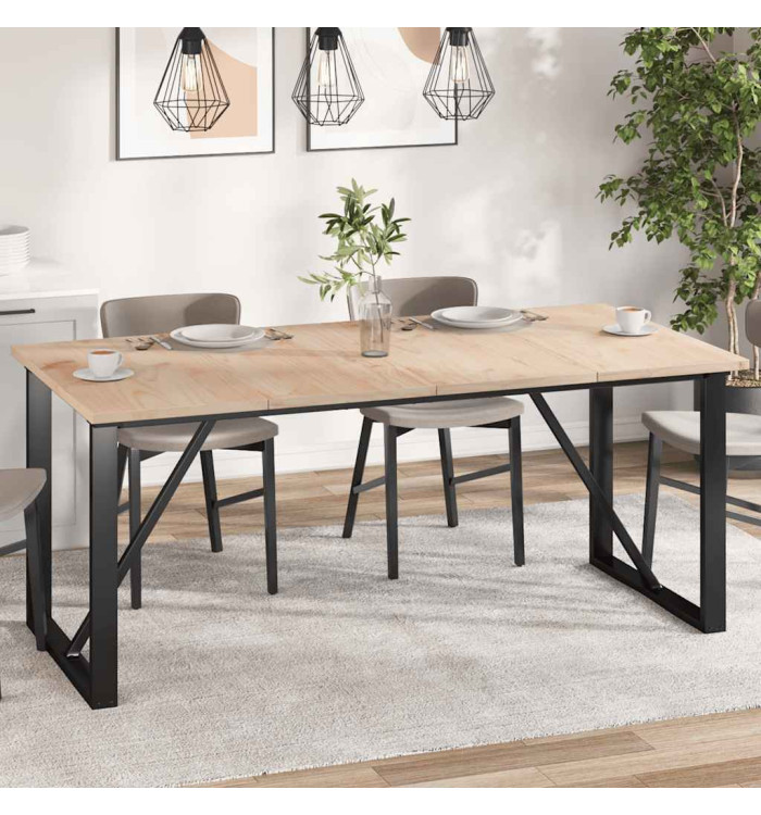 Dessus de table 4 pcs 90x45x2,5cm rectangulaire bois pin massif | Mobilier & Déco