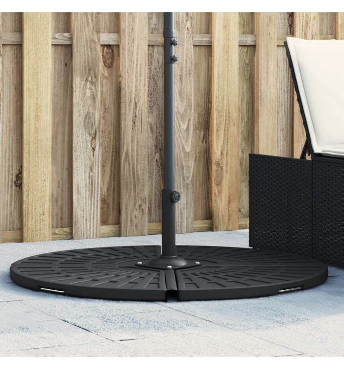 Poids de base de parasol et poignée pour parasols à pied croisé | Mobilier & Déco