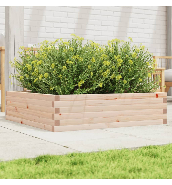 Jardinière 90x90x23 cm bois de pin massif | Mobilier & Déco