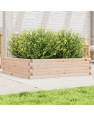 Jardinière 90x90x23 cm bois de pin massif | Mobilier & Déco