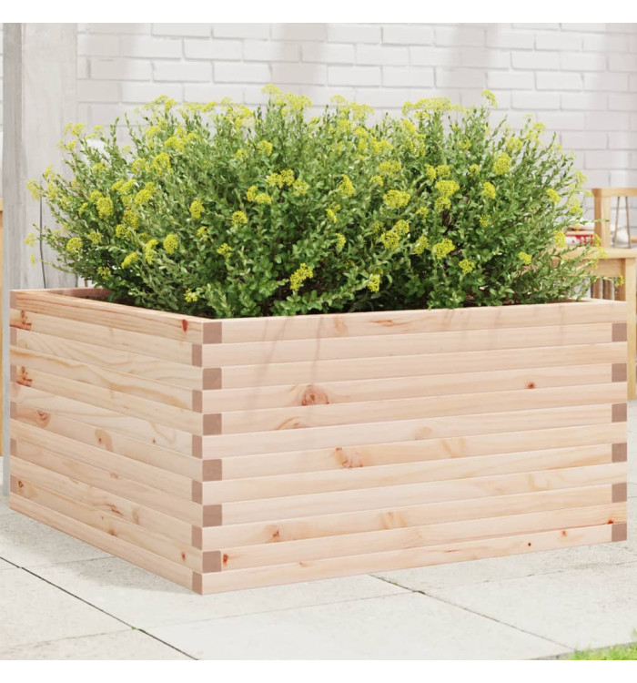 Jardinière 90x90x46 cm bois de pin massif | Mobilier & Déco