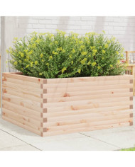 Jardinière 90x90x46 cm bois de pin massif | Mobilier & Déco