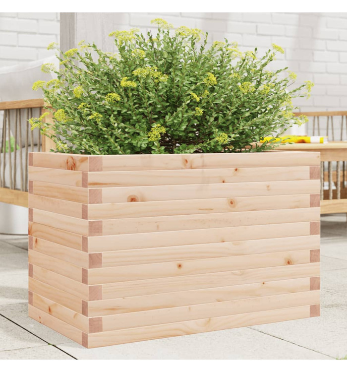 Jardinière 70x40x46 cm bois de pin massif | Mobilier & Déco