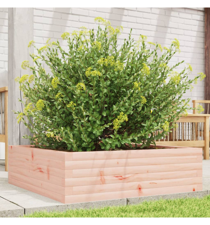 Jardinière 80x80x23 cm bois massif de douglas | Mobilier & Déco