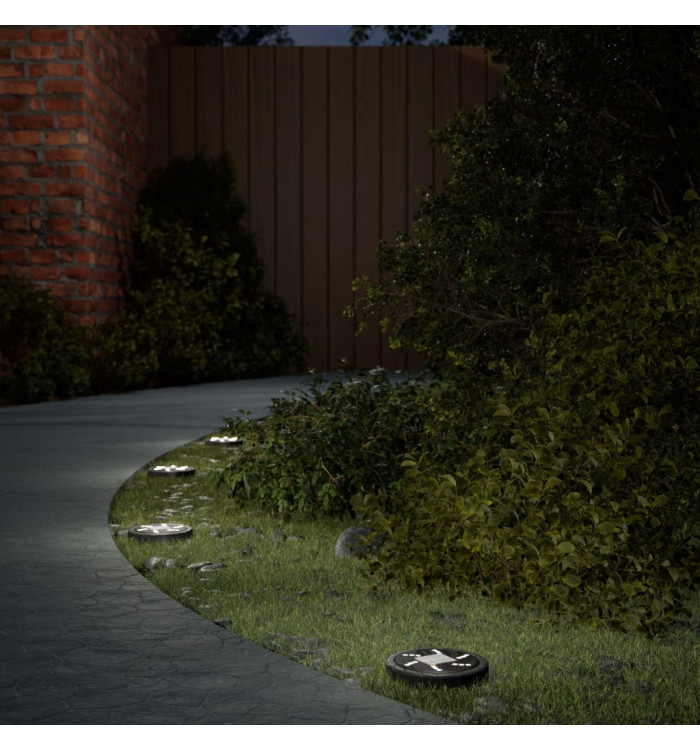 Lampes solaires de sol et piquets de sol extérieur 4 pcs | Mobilier & Déco