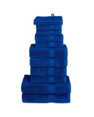 Ensemble de serviettes de qualité supérieure SOLUND 12 pcs bleu | Mobilier & Déco