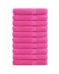 Serviettes de sauna de qualité supérieure SOLUND 10 pcs rose | Mobilier & Déco