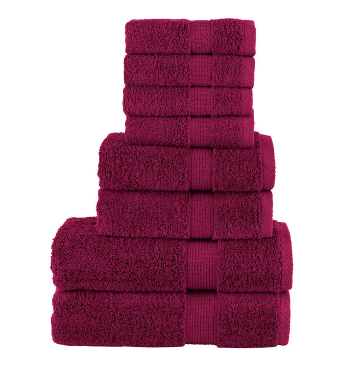 Ensemble de serviettes de qualité supérieure SOLUND 8 pcs | Mobilier & Déco