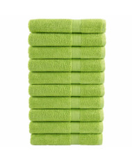 Serviettes de qualité supérieure SOLUND 10 pcs vert pomme | Mobilier & Déco