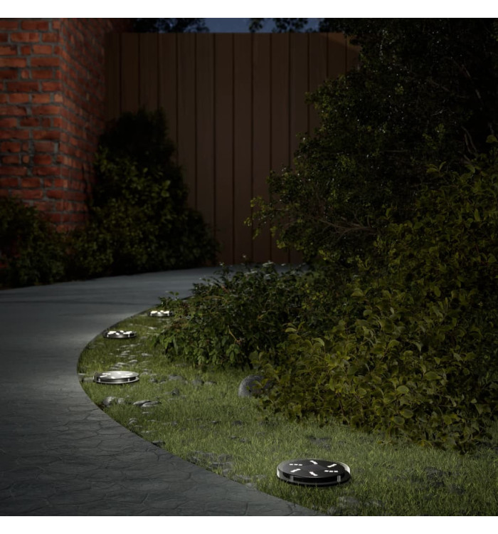 Lampes solaires de sol et piquets de sol extérieur 4 pcs | Mobilier & Déco