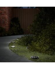 Lampes solaires de sol et piquets de sol extérieur 4 pcs | Mobilier & Déco