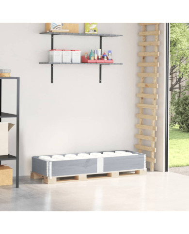 Collier de palette gris 150x50 cm bois de pin solide | Mobilier & Déco