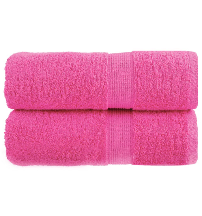 Serviettes d'invité de qualité supérieure SOLUND 2 pcs rose | Mobilier & Déco