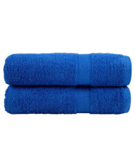Essuie-mains de qualité supérieure SOLUND 2 pcs bleu 600 g/m² | Mobilier & Déco
