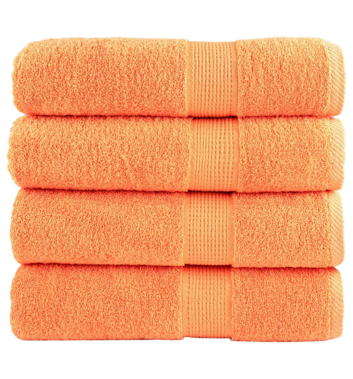 Serviettes de bain de qualité supérieure SOLUND 4 pcs 600g/m² | Mobilier & Déco