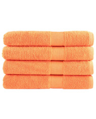 Serviettes de qualité supérieure SOLUND 4 pcs orange 600 g/m² | Mobilier & Déco