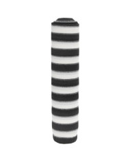 Filet brise-vue anthracite et blanc 1,8x10 m PEHD 150 g/m² | Mobilier & Déco