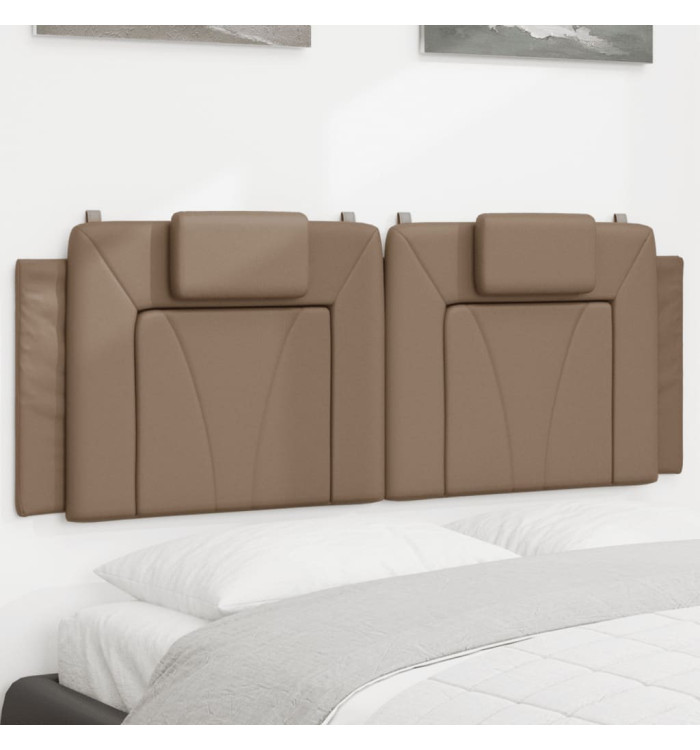 Coussin de tête de lit cappuccino 140 cm similicuir | Mobilier & Déco