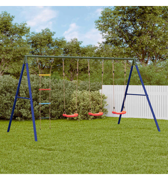 Ensemble de balançoire d'extérieur avec balançoires et échelle | Mobilier & Déco