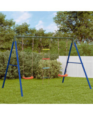 Ensemble de balançoire d'extérieur avec balançoires et échelle | Mobilier & Déco