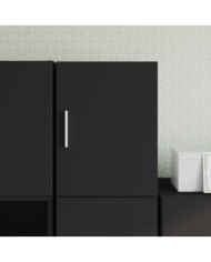 Armoire murale noir 30x42,5x40 cm bois d'ingénierie | Mobilier & Déco