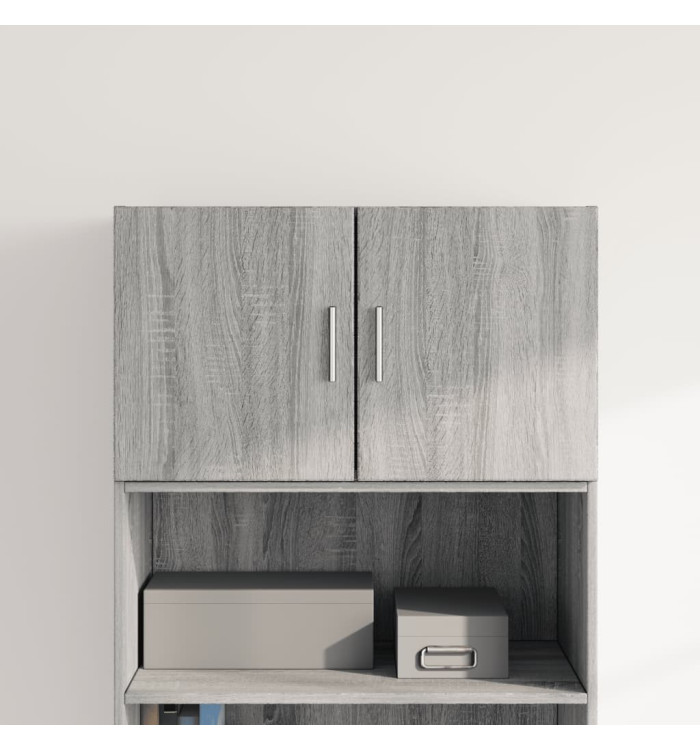 Armoire murale sonoma gris 70x42,5x40 cm bois d'ingénierie | Mobilier & Déco
