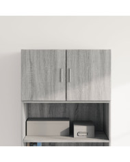 Armoire murale sonoma gris 70x42,5x40 cm bois d'ingénierie | Mobilier & Déco