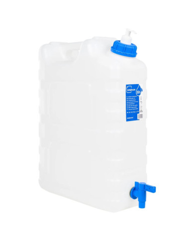 Bidon d'eau avec robinet distributeur de savon 20 L plastique | Mobilier & Déco