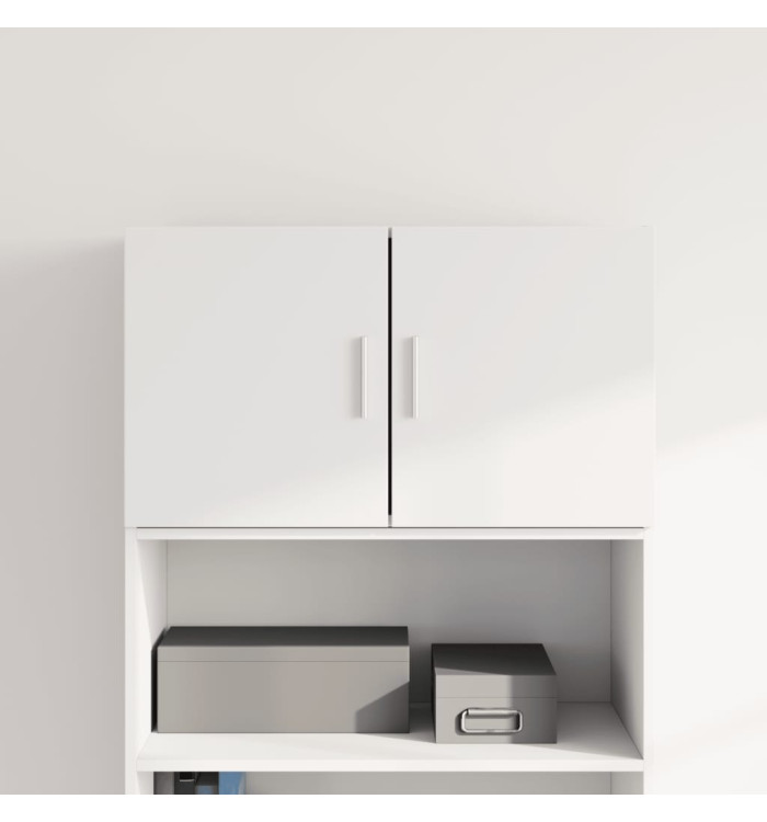 Armoire murale blanc 70x42,5x40 cm bois d'ingénierie | Mobilier & Déco
