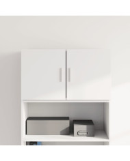 Armoire murale blanc 70x42,5x40 cm bois d'ingénierie | Mobilier & Déco