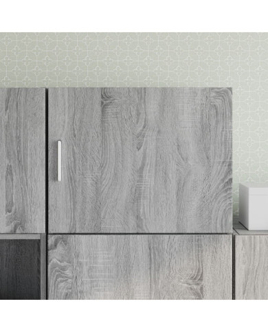 Armoire murale sonoma gris 50x42,5x40 cm bois d'ingénierie | Mobilier & Déco
