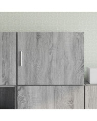 Armoire murale sonoma gris 50x42,5x40 cm bois d'ingénierie | Mobilier & Déco