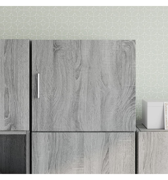 Armoire murale sonoma gris 45x42,5x40 cm bois d'ingénierie | Mobilier & Déco
