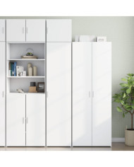 Armoire de rangement mince blanc 45x42,5x225 cm | Mobilier & Déco
