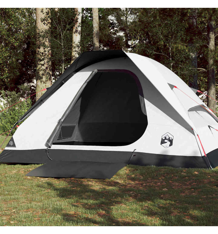 Tente de camping à dôme 4 personnes tissu occultant imperméable | Mobilier & Déco